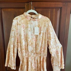 Elegant Floral Blouse